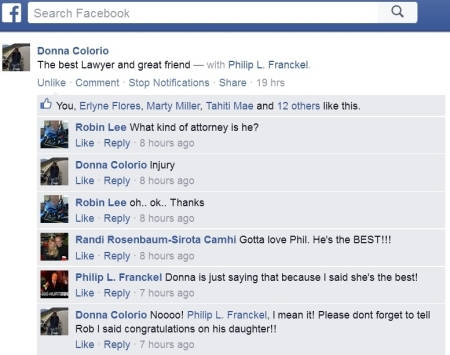 Donna's testimonial