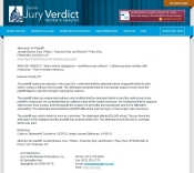 Long Island Motorcycle Accident Attorneys jury verdict for a torn meniscus reported by Jury Verdict Review