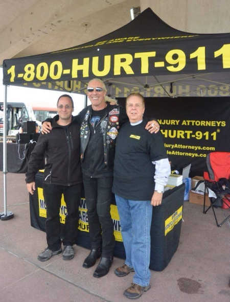 Phil & Rob with Dee Snider at the Dee Snider Ride