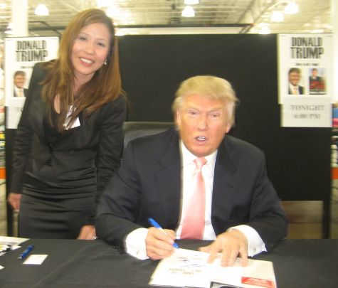 Donald Trump with Erlyne